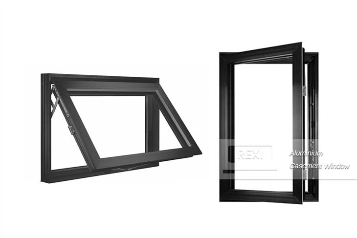 Ventana de marco de aluminio