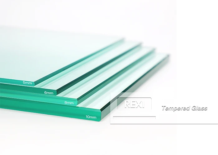 Vidrio templado de 3 mm-19 mm fabricado en China